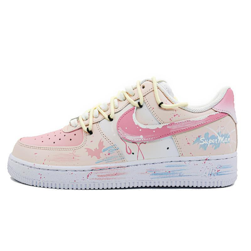 Custom The female style travels through time and space Air Force 1 – hand-painted custom sneakers | DiySneakers