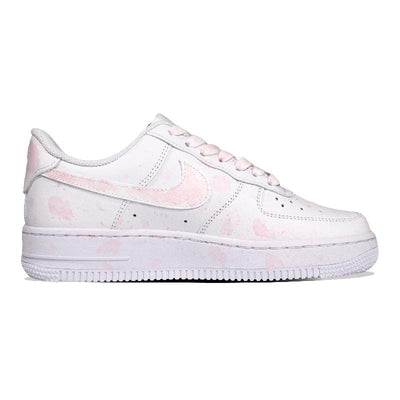 Custom Sweet Dream Air Force 1 White/Pink – custom sneakers view 2 | DiySneakers