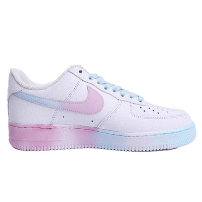 Custom Cotton Candy Ocean Air Force 1 – custom sneakers view 2 | DiySneakers