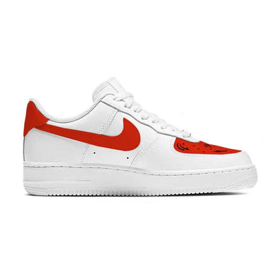 Custom The Chinese team Air Force 1 Red/white – custom sneakers view 2 | DiySneakers