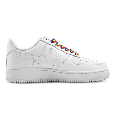 Custom Montrion QD Air Force 1 White/Red/Blue/Yellow – custom sneakers view 2 | DiySneakers