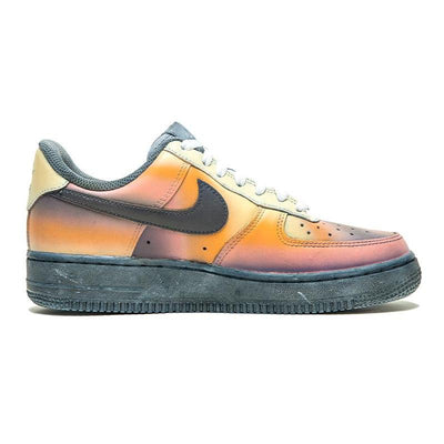 Custom sunset black orange Air Force 1 Black/Orange – custom sneakers view 2 | DiySneakers