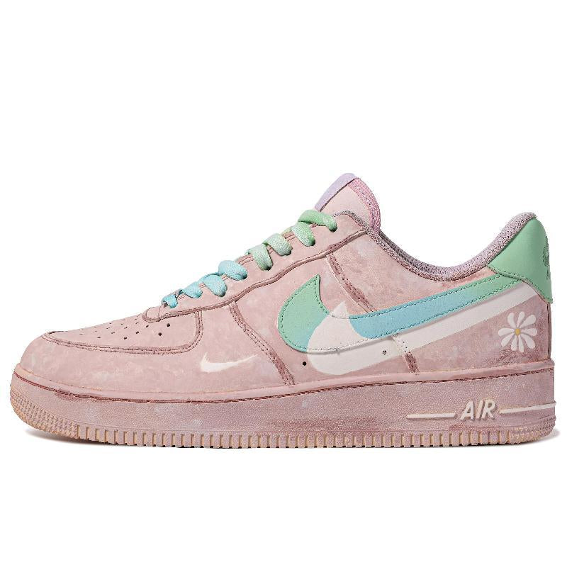 Custom Northern Light Air Force 1 – hand-painted custom sneakers | DiySneakers