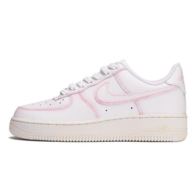 Custom aged white powder QD Air Force 1 White/powder – custom sneakers view 2 | DiySneakers