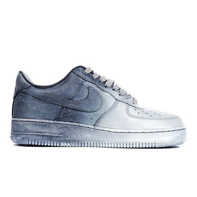 Custom The style is dyed in a starry grey with butterflies Air Force 1 – custom sneakers view 2 | DiySneakers