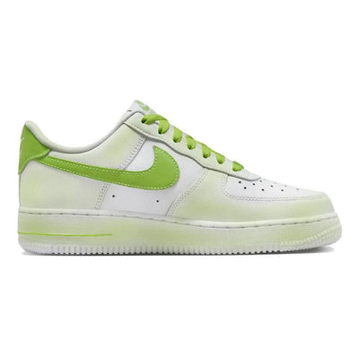 Custom Happy Puppy Air Force 1 White/Green – custom sneakers view 2 | DiySneakers