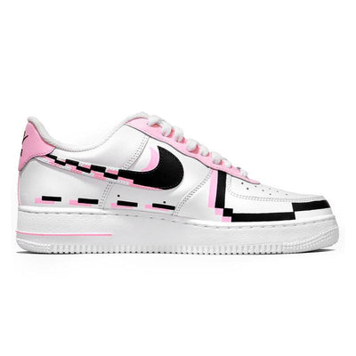 Custom Pixel-style Mosaic for Air Force 1 – custom sneakers view 2 | DiySneakers