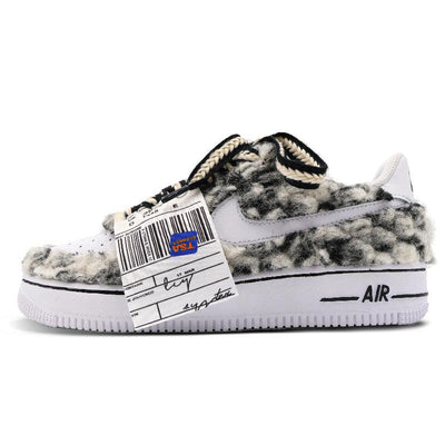 Custom Female sweetheart Cloud Air Force 1 – custom sneakers view 2 | DiySneakers
