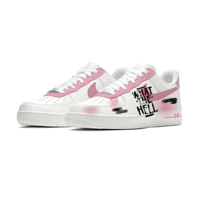 Custom Passionate love with pink charm Air Force 1 Kids' Grade School – custom sneakers view 2 | DiySneakers