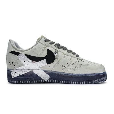 Custom Diary of a Woman Escape Air Force 1 Grey/black – custom sneakers view 2 | DiySneakers