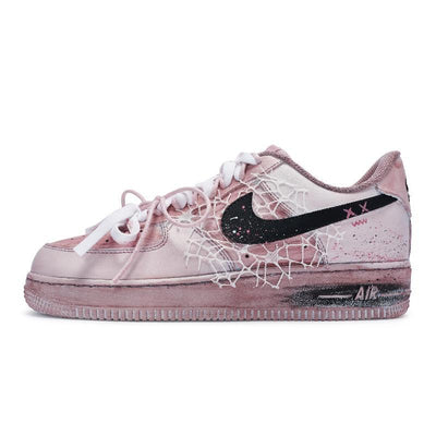 Custom A female dream-chasing girl Air Force 1 – custom sneakers view 2 | DiySneakers