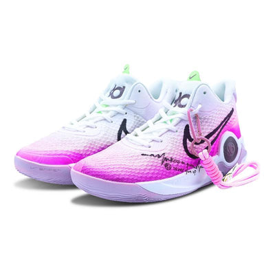 Custom Pink Heartbeat Trey 5 Vintage – custom sneakers view 2 | DiySneakers