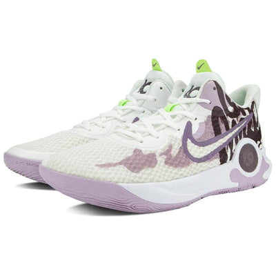 Custom The streets are lively Trey 5 Vintage Purple/white – custom sneakers view 2 | DiySneakers