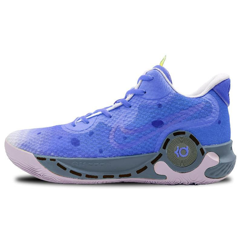 Custom Anime Superman Purple KD Trey 5 IX Vintage Blue – hand-painted custom sneakers | DiySneakers