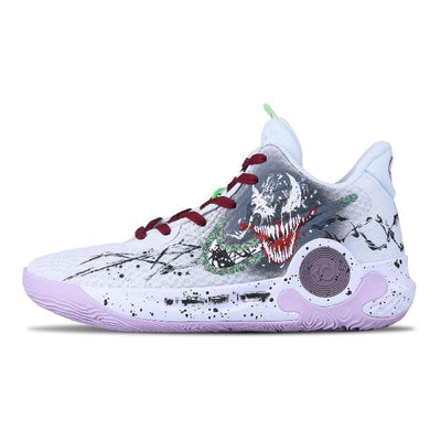 Custom five-kill rock KD Trey 5 IX – custom sneakers view 2 | DiySneakers