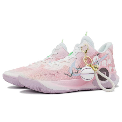 Custom Man Tao Ye KD Trey 5 IX Vintage Pink – custom sneakers view 2 | DiySneakers