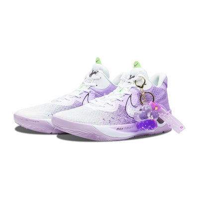 Custom Purple absolute string KD Trey 5 IX Vintage White – custom sneakers view 2 | DiySneakers