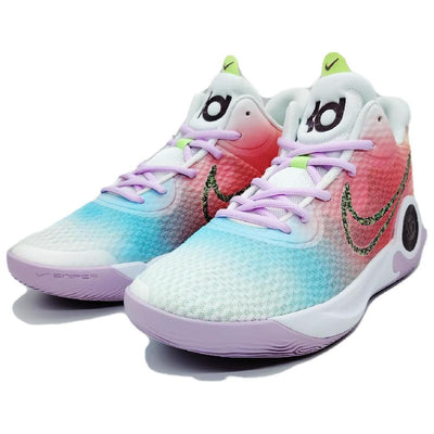 Custom Macaron Gradient KD Trey 5 IX Vintage Yellow – custom sneakers view 2 | DiySneakers