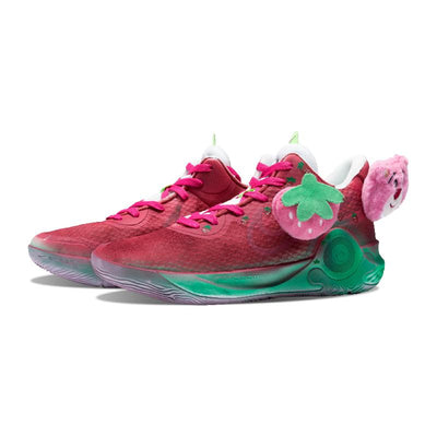 Custom Toy Story Lots-o'-Huggin' Bear KD Trey 5 IX Vintage Rose Red Green – custom sneakers view 2 | DiySneakers