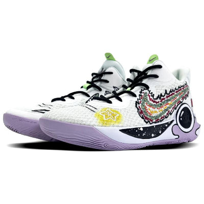 Custom Moon Reverie KD Trey 5 IX Vintage Black/red/purple – custom sneakers view 2 | DiySneakers