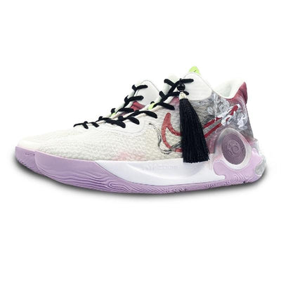 Custom Du 5 Black Myth KD Trey 5 IX Vintage White/Purple/Black/Red – custom sneakers view 2 | DiySneakers