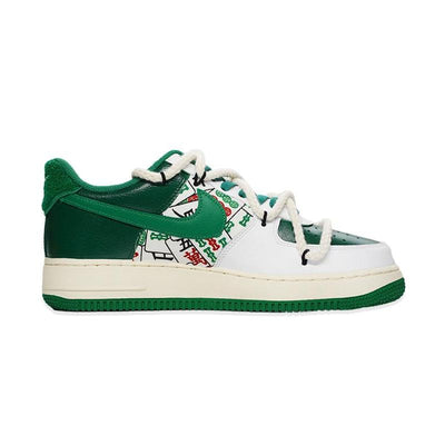Custom retro mahjong Male Air Force 1 Low Skate shoes – custom sneakers view 2 | DiySneakers