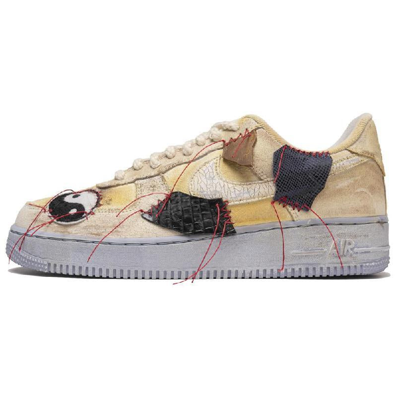 Custom Doomsday Dune Air Force 1 Black – hand-painted custom sneakers | DiySneakers