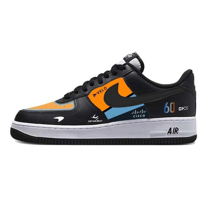Custom Super Racing Car Air Force 1 White – hand-painted custom sneakers | DiySneakers