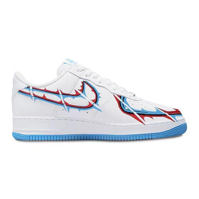 Custom The music is beating. Air Force 1 – custom sneakers view 2 | DiySneakers