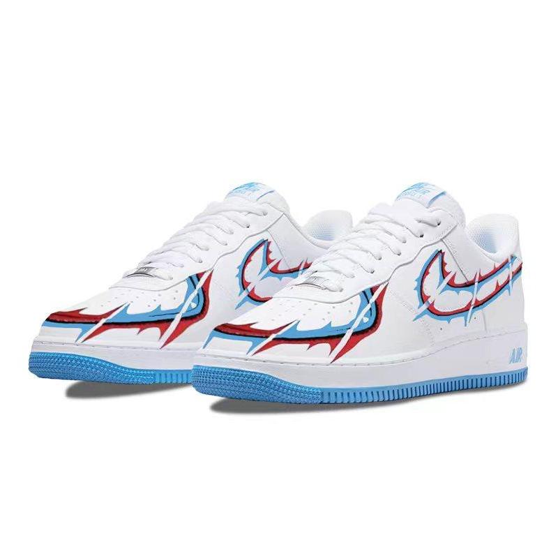 Custom The music is beating. Air Force 1 – hand-painted custom sneakers | DiySneakers