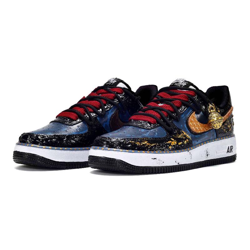 Custom The female Great sage is back Air Force 1 Kids' Grade School – hand-painted custom sneakers | DiySneakers