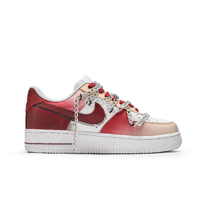 Custom Pray for blessings Air Force 1 Kids' Grade School – custom sneakers view 2 | DiySneakers