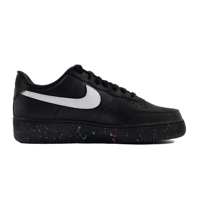 Custom Black and white for and on the street in the dark night Air Force 1 – custom sneakers view 2 | DiySneakers