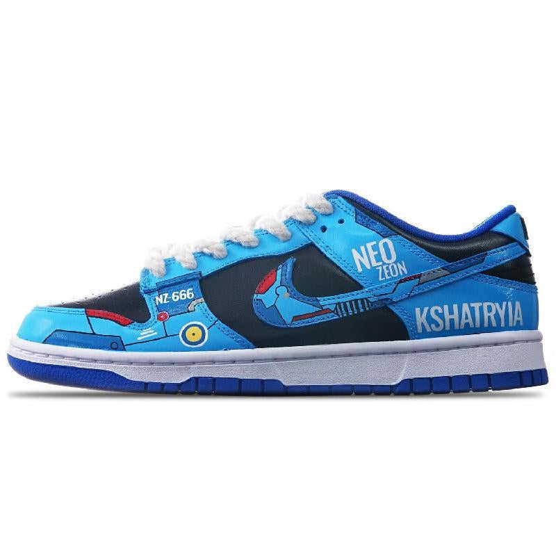 Custom NZ666 style Dunk – hand-painted custom sneakers | DiySneakers