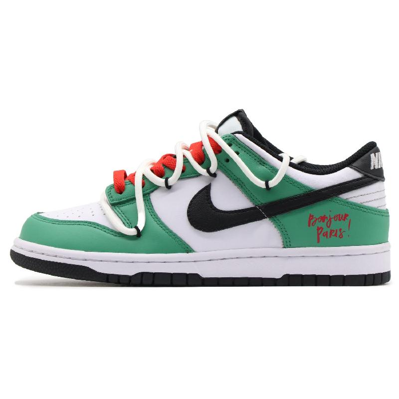 Custom Heineken S-BOX Dunk – hand-painted custom sneakers | DiySneakers