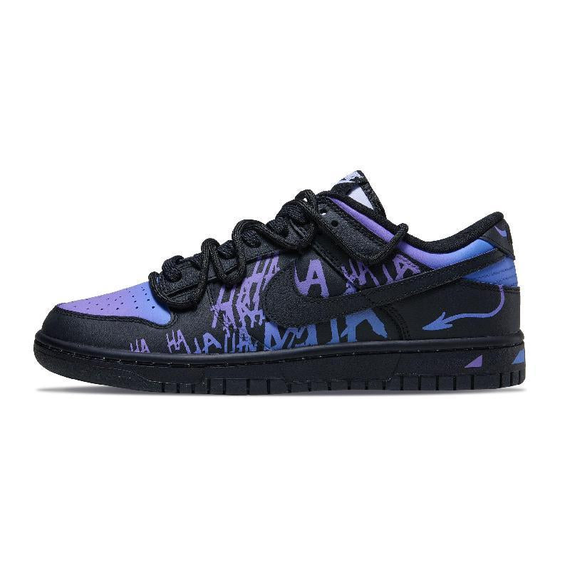 Custom Male devil voice Dunk – hand-painted custom sneakers | DiySneakers