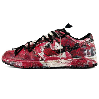 Custom Crime Scene No. 7 Dunk Black – custom sneakers view 2 | DiySneakers