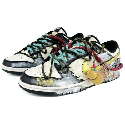 Custom The Great Sage returns Dunk White – custom sneakers view 2 | DiySneakers