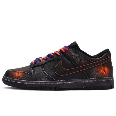 Custom Male golden spotted butterfly Dunk – custom sneakers view 2 | DiySneakers