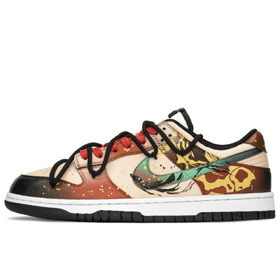 Custom Ink-wash koi Dunk – custom sneakers view 2 | DiySneakers