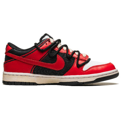 Custom The red lotus is leaping Dunk Black – custom sneakers view 2 | DiySneakers