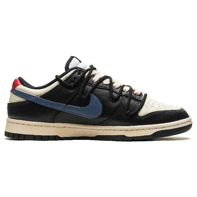 Custom Deep blue forward line Dunk White/Black/Blue – custom sneakers view 2 | DiySneakers