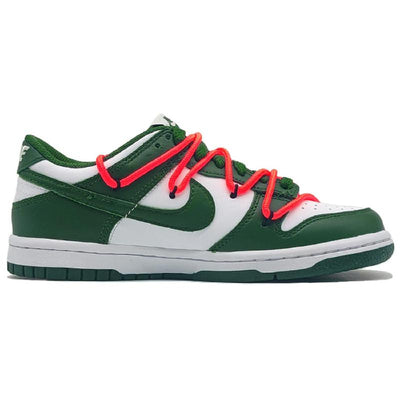 Custom SAN Remo Green style Dunk Green/White – custom sneakers view 2 | DiySneakers