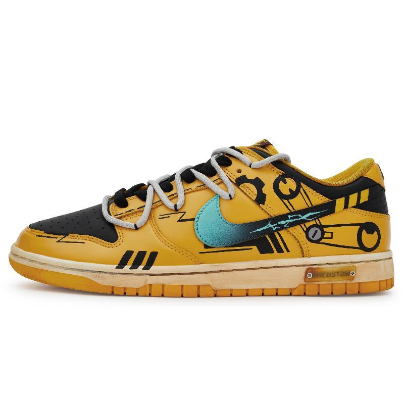 Custom industrial technology Dunk – hand-painted custom sneakers | DiySneakers