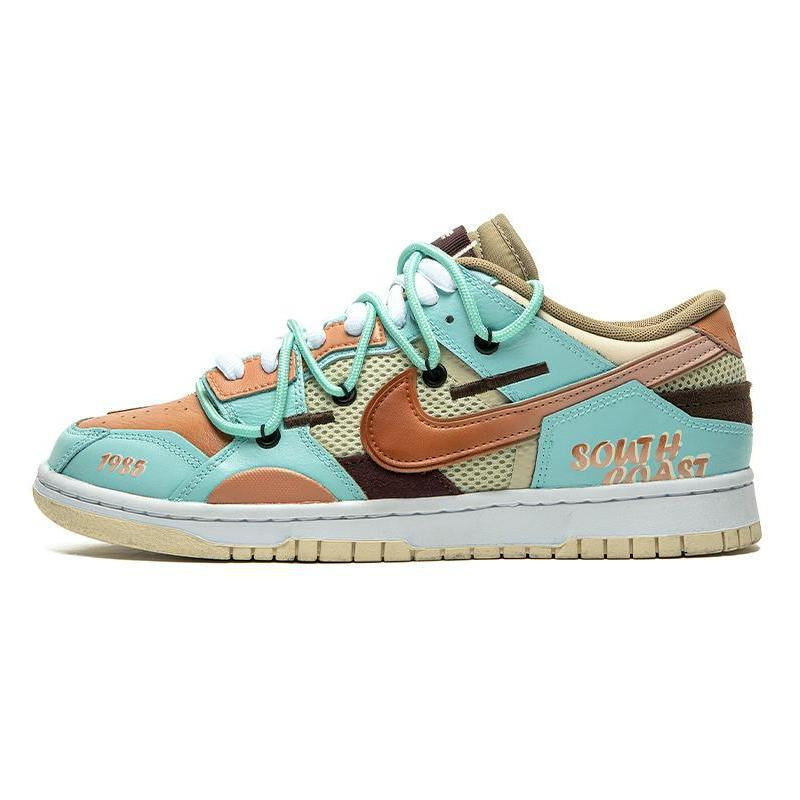 Custom South Coast Dunk Taupe – hand-painted custom sneakers | DiySneakers