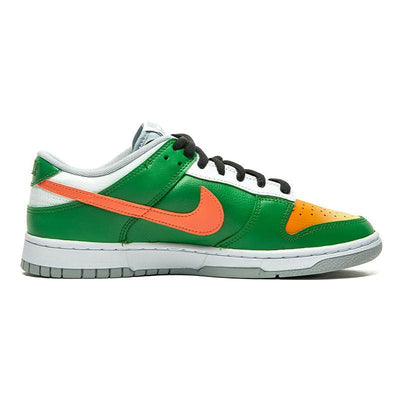 Custom striped green orange G-BOX Dunk Green Orange – custom sneakers view 2 | DiySneakers
