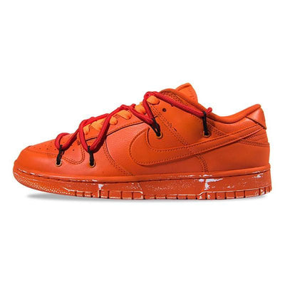 Custom Aging signal orange Dunk Orange – custom sneakers view 2 | DiySneakers