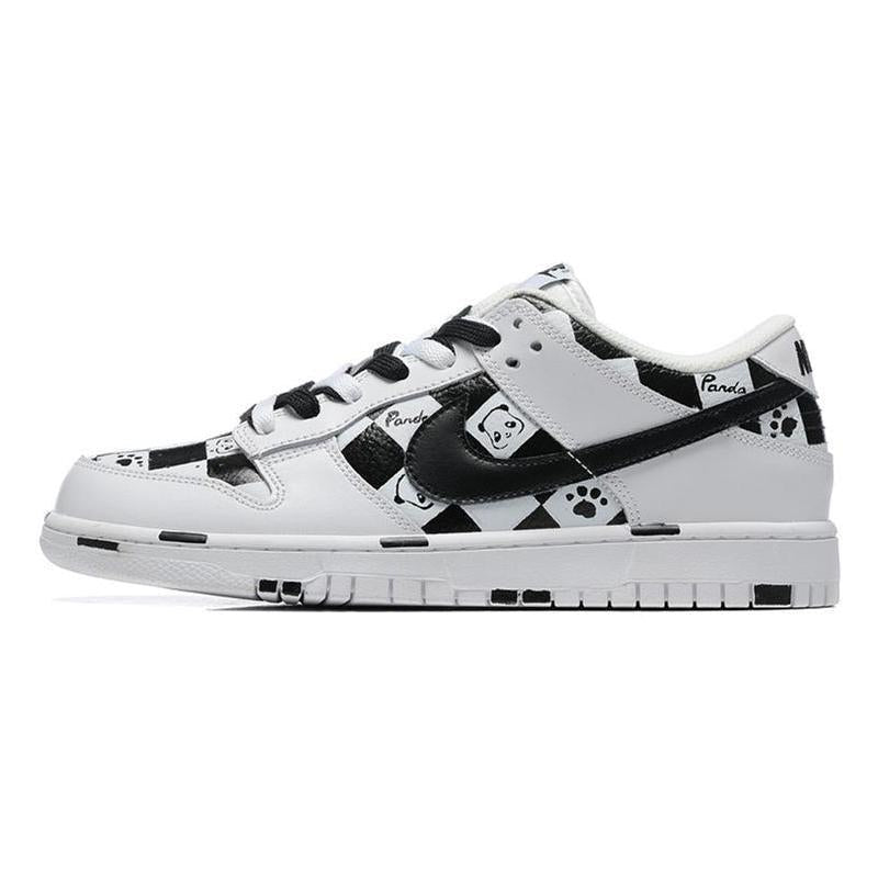 Custom Street panda Dunk – hand-painted custom sneakers | DiySneakers
