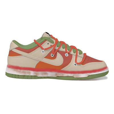 Custom Pepper Boy Dunk Red/brown/green – custom sneakers view 2 | DiySneakers