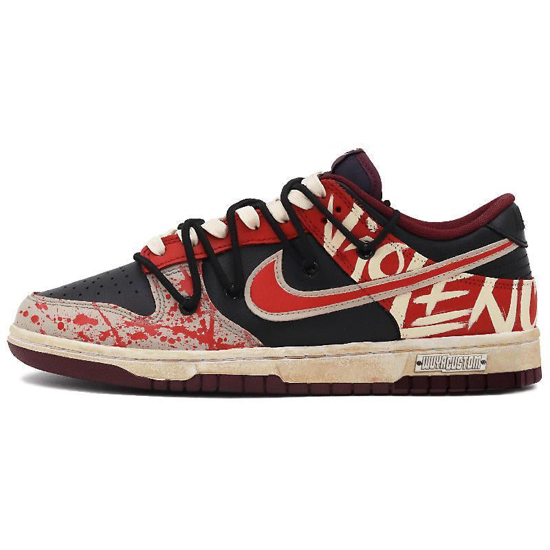 Custom Male style of violent aesthetics Dunk – hand-painted custom sneakers | DiySneakers